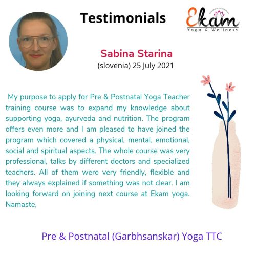 ekam yoga wellness client testimonial 4